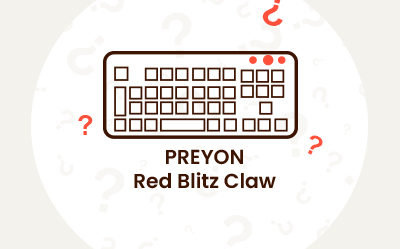 PREYON Red Blitz Claw – recenzja klawiatury TKL