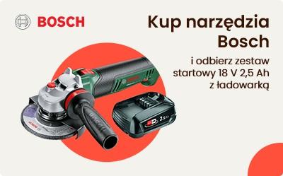 Kup narzędzia Bosch i odbierz zestaw startowy 18 V 2,5 Ah z ładowarką