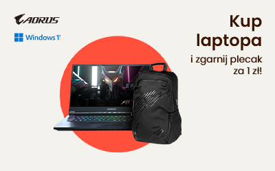 Kup laptop, a plecak odbierz za 1 zł!
