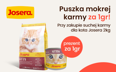 Puszka mokrej karmy za 1gr!