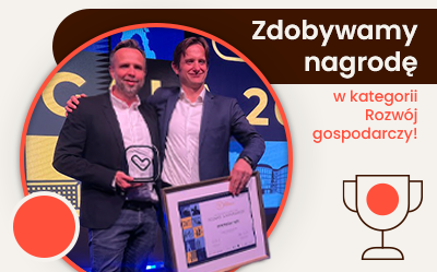 Morele zdobywa nagrodę w kategorii Rozwój Gospodarczy podczas Gali LoveKraków.pl!