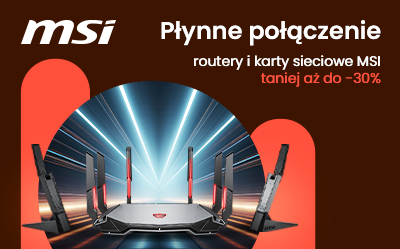 Urządzenia sieciowe MSI -30%