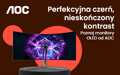 Poznaj monitory AOC w technologii OLED