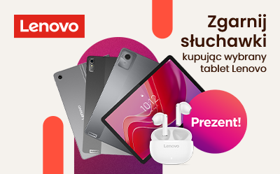 Zgarnij słuchawki Lenovo