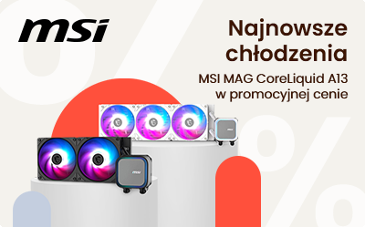 Chłodzenia MSI w promocyjnej cenie