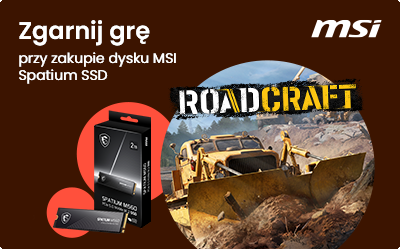 Zgarnij grę Roadcraft z MSI