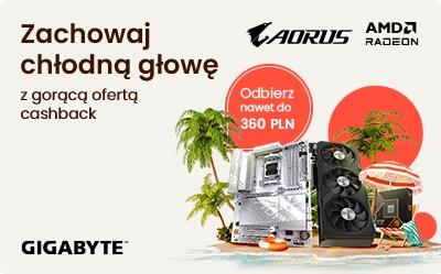 Odbierz do 360 zł przy zakupach GIGABYTE