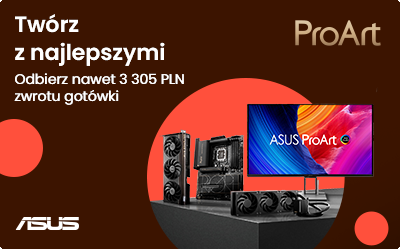 Zgarnij cashback z ASUS ProArt