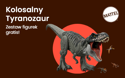 Kup Tyranozaura, a zestaw z figurek odbierz za 1 zł!