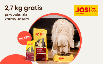 Zgarnij karmę JosiDog 2,7 kg za 1 zł