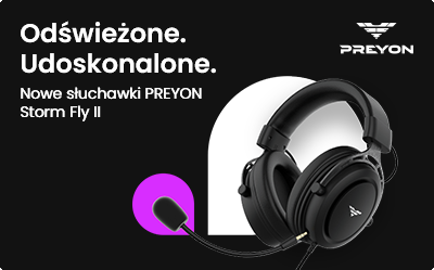 PREYON Storm Fly II: Dźwięk i komfort w nowej odsłonie