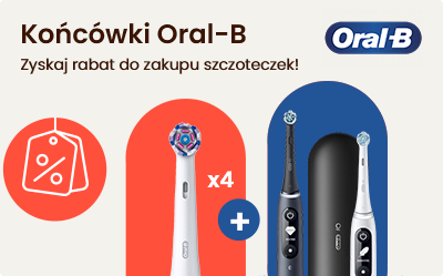 Kup końcówki Oral-B taniej ze szczoteczką