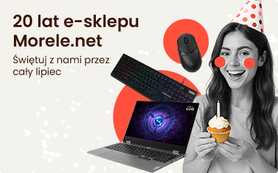 Morele.net świętuje podwójny jubileusz: 20 lat w e-commerce i 25 lat istnienia firmy