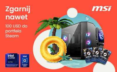 Rozbuduj PC z MSI i zgarnij kasę na gry!