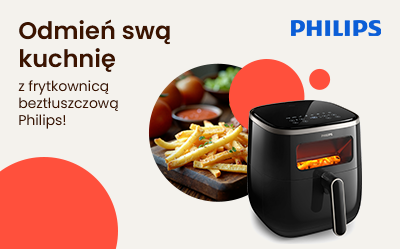 Zdrowe Gotowanie Nigdy Nie Było Prostsze! Philips Airfryer HD9257/80