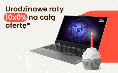 Raty 10x0% RRSO 0% na całą ofertę!