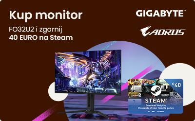 Kup Monitor Gigabyte Aorus FO32U2 i odbierz kody Steam