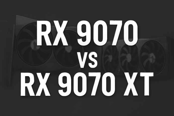 RX 9070 vs RX 9070 XT - która karta graficzna lepsza?