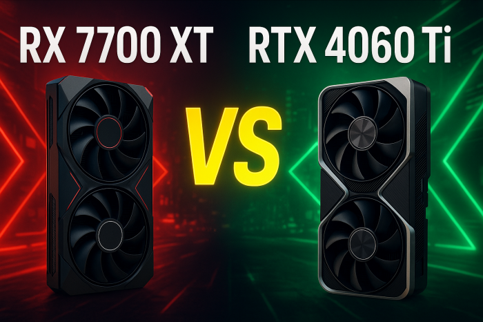 RX 7700 XT vs RTX 4060 Ti - która karta graficzna lepsza?