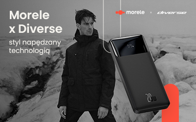 Styl napędzany technologią!- Morele.net i Diverse nawiązują współpracę.