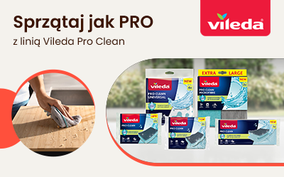 Zapomnij o chemii! Odkryj enzymatyczną tajemnicę Vileda!