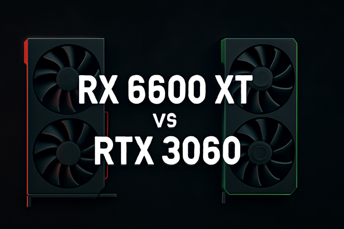 RX 6600 XT vs RTX 3060 – która karta graficzna lepsza?