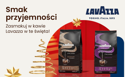 Poczuj magię Świąt z kawą Lavazza