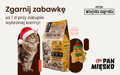 Kup karmę dla pupila i zgarnij zabawkę za 1 PLN!