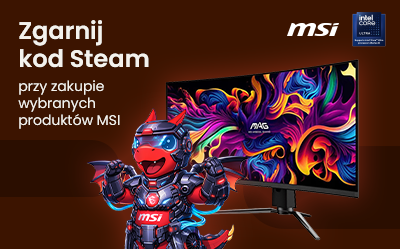 Zgarnij kod Steam przy zakupie monitora MSI!