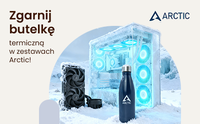 Wyjątkowy zestaw Arctic z butelką za 1 zł!