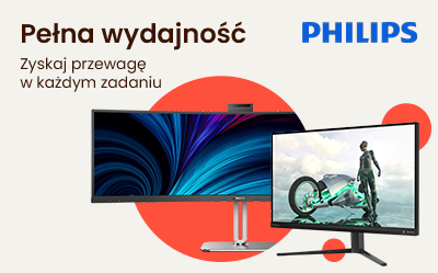 Monitory Philips dla pełnej wydajności