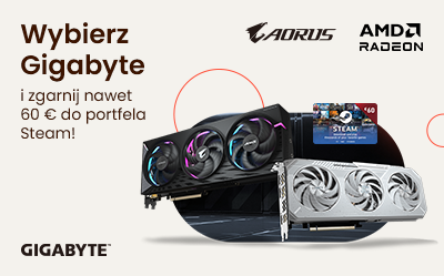 Zgarnij kody doładowujące Steam od GIGABYTE!