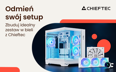 Stwórz biały setup marzeń z Chieftec