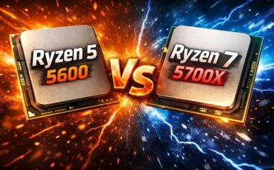 Ryzen 5 5600 vs Ryzen 7 5700X – który procesor lepszy?