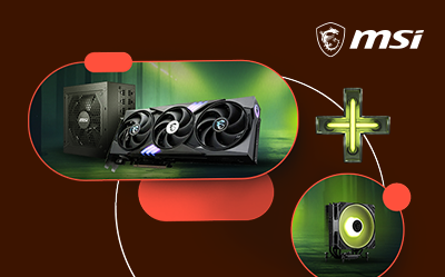 Zgarnij chłodzenie za 1zł, Kup zasilacz obudowę lub kratę Graficzną MSI