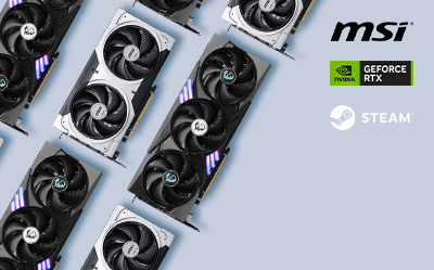 Odbierz do 40€ na Steam od MSI!