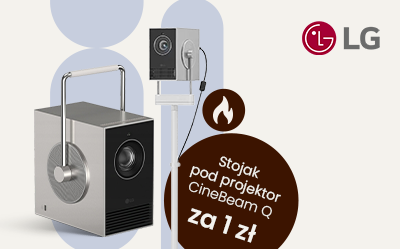 Kup projektor LG, zgarnij stojak za złotówkę!