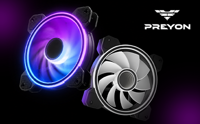 PREYON Eagle Eye 120 PWM ARGB Reverse Fan już w sprzedaży!