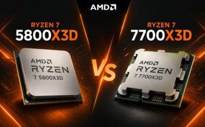 Ryzen 7 5800X3D vs Ryzen 7 7700X3D – który procesor lepszy?