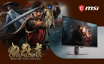 Zyskaj grę Onimusha przy zakupie monitora MSI