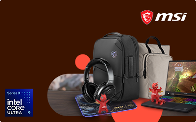 Kup laptop MSI i zgarnij limitowane gadżety!