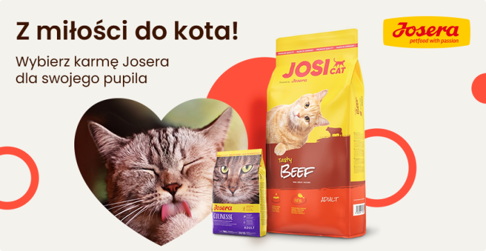 Zadbaj o zdrowie kota z marką Josera!