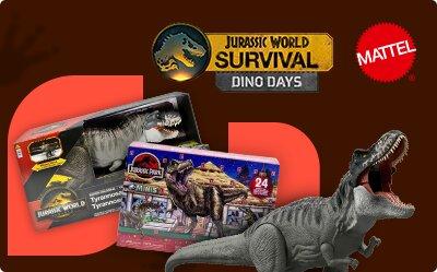 Wejdź do świata dinozaurów z Mattel