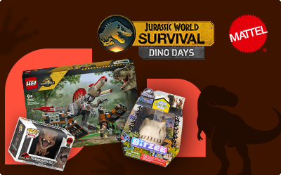 Wejdź do świata dinozaurów z Mattel
