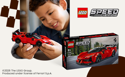 Wejdź do świata wyścigów z LEGO