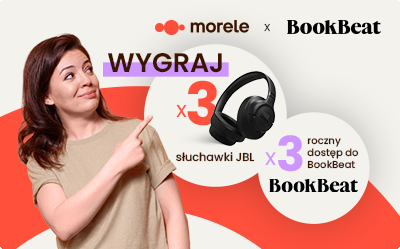 Morele.net x BookBeat organizuje konkurs, w którym do są wygrania słuchawki JBL i roczny dostęp do audiobooków!