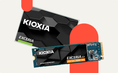 Zwiększ pojemność PC z dyskami Kioxia!