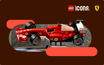 Zbuduj legendę F1 z LEGO!