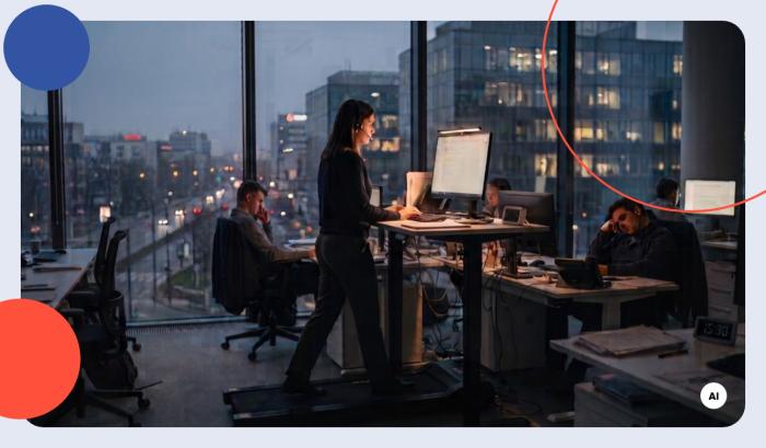 Ergonomia pracy w biurze na jesień | Morele Business