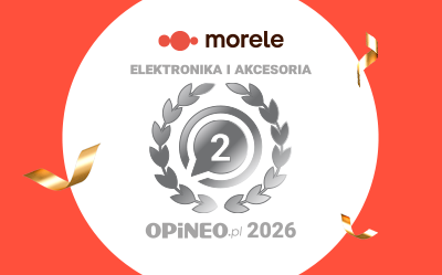 Morele.net na podium! Zdobyliśmy 2. miejsce w 17. edycji Rankingu Opineo 2026!